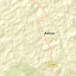 Aviron Street Map