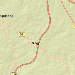 Sagy Street Map
