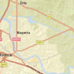 Épernay Street Map