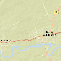 Tours-sur-Marne Street Map
