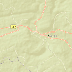 Gorze Street Map