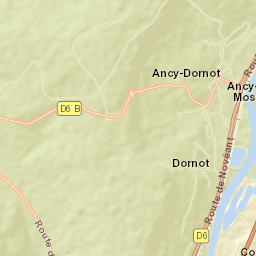 Ancy-sur-Moselle Street Map