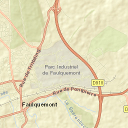 Faulquemont Street Map