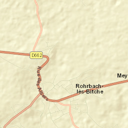 Rohrbach-lès-Bitche Street Map