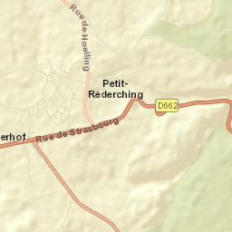 Petit-Réderching Street Map