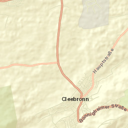 Cleebronn Street Map