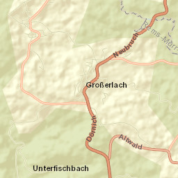 Großerlach Street Map