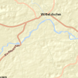 Wittelshofen Street Map