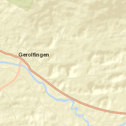 Gerolfingen Street Map