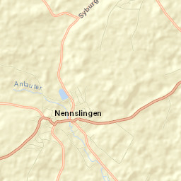 Nennslingen Street Map