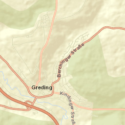 Greding Street Map