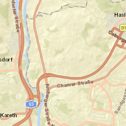 Lappersdorf Street Map