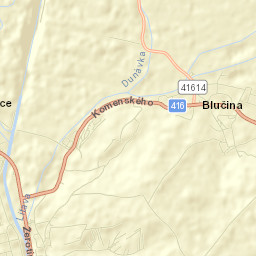 Židlochovice Street Map