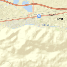 Svit Street Map