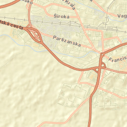Poprad Street Map