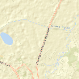 Kalus’kyy Rayon Street Map