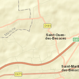 Saint-Martin-des-Besaces Street Map