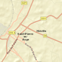 Saint-Pierre-sur-Dives Street Map