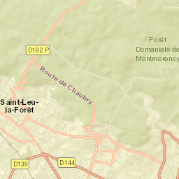 Saint-Prix Street Map