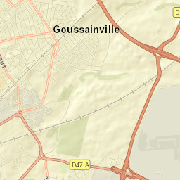 Goussainville Street Map
