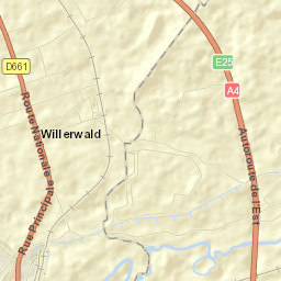 Willerwald Street Map