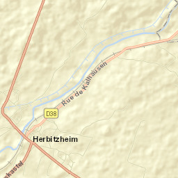 Herbitzheim Street Map