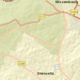 Wissembourg Street Map