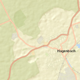 Hagenbach Street Map