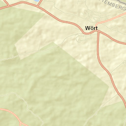 Wört Street Map