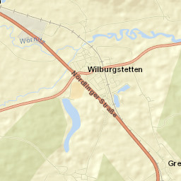 Wilburgstetten Street Map