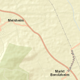Markt Berolzheim Street Map