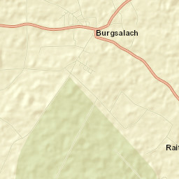 Burgsalach Street Map