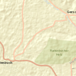 Raitenbuch Street Map