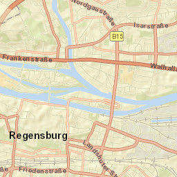 Regensburg Street Map