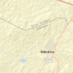 Šitbořice Street Map