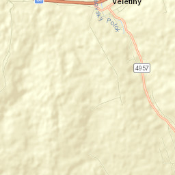 Okres Uherské Hradiště Street Map