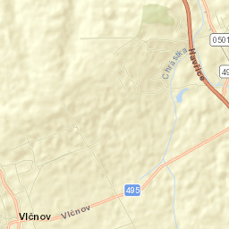 Vlčnov Street Map