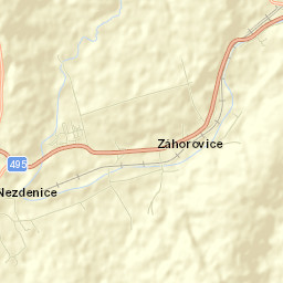 Záhorovice Street Map