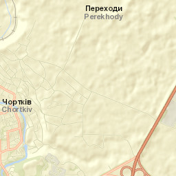 Chortkiv Street Map