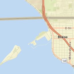 Blaine Street Map