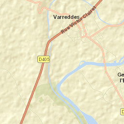 Varreddes Street Map