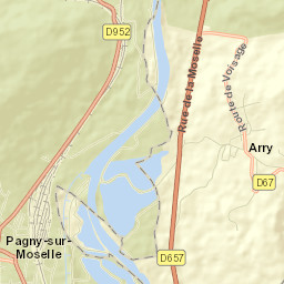 Pagny-sur-Moselle Street Map