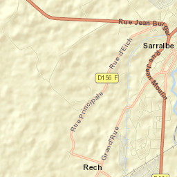 Sarralbe Street Map
