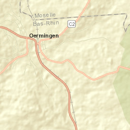 Oermingen Street Map