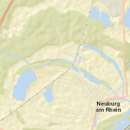 Neuburg Street Map