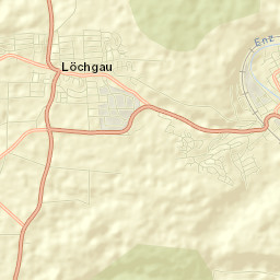 Löchgau Street Map