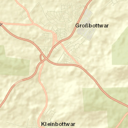 Großbottwar Street Map