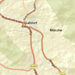 Gaildorf Street Map