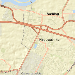 Barbing Street Map