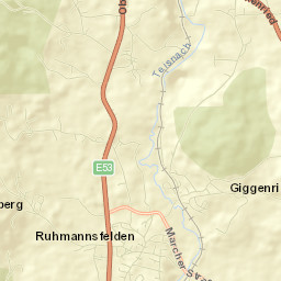Ruhmannsfelden Street Map